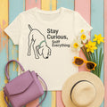 Stay Curious GSP T-Shirt in Natural