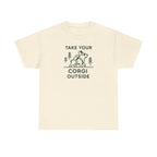 Take Your Corgi Outside Hiking Adventure Dog T-Shirt