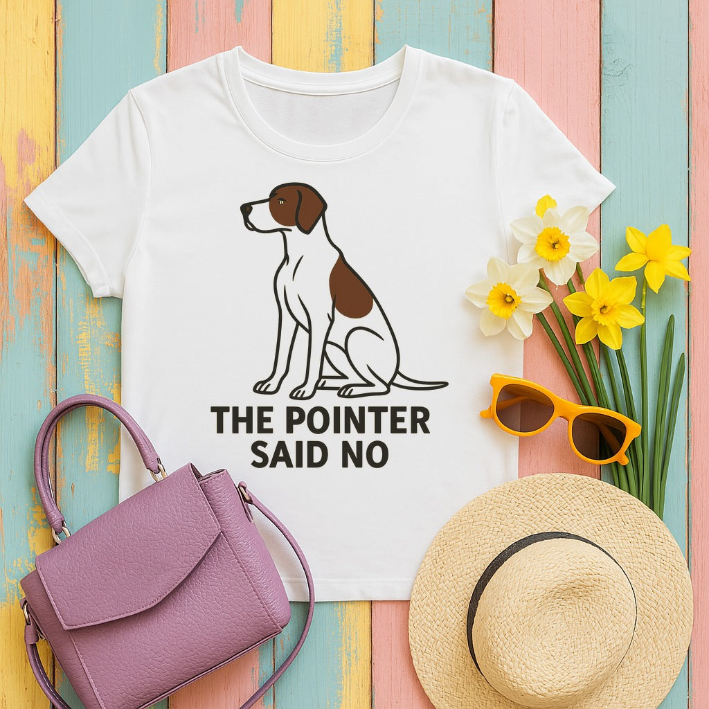 Pointer Said No T-shirt in White