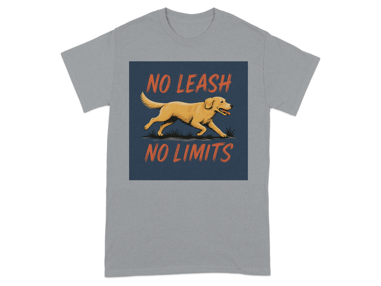 No Leash No Limits Graphic T-shirt product