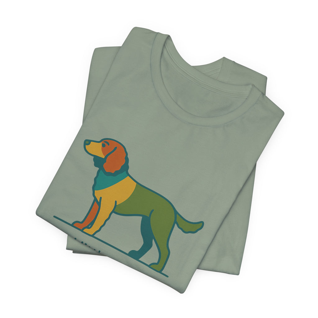 American Water Spaniel Feral Little Creature Tee