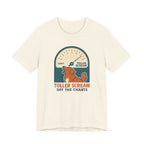 Nova Scotia Duck Tolling Retriever Scream Decibel Meter Tee