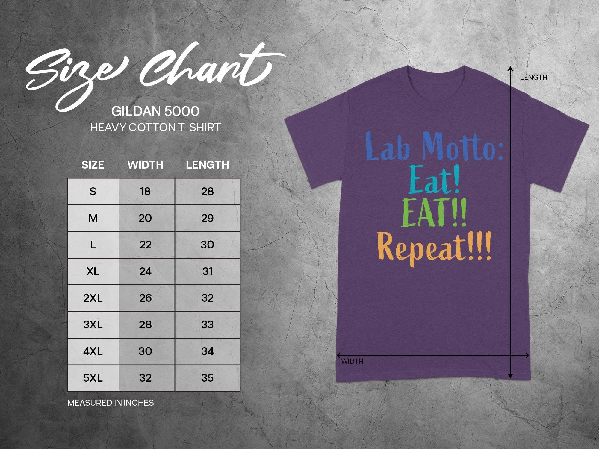 Lab Motto Eat Eat Eat Repeat T-Shirt