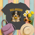 Ball Obsessed Aussie T-Shirt in Dark Heather