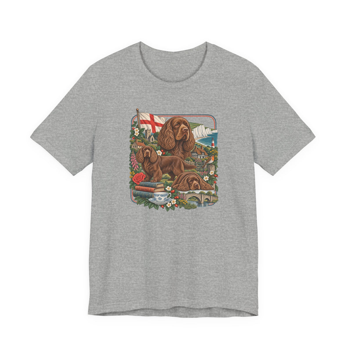 Sussex Spaniel England Heritage T-Shirt