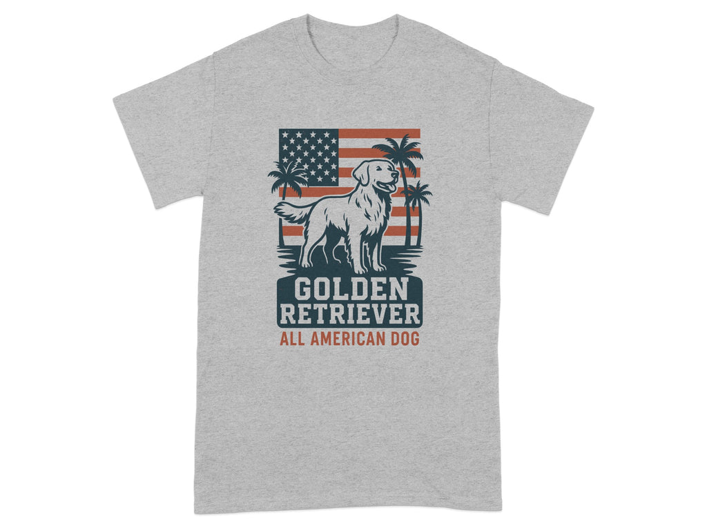 Golden Retriever All American Dog Tee product