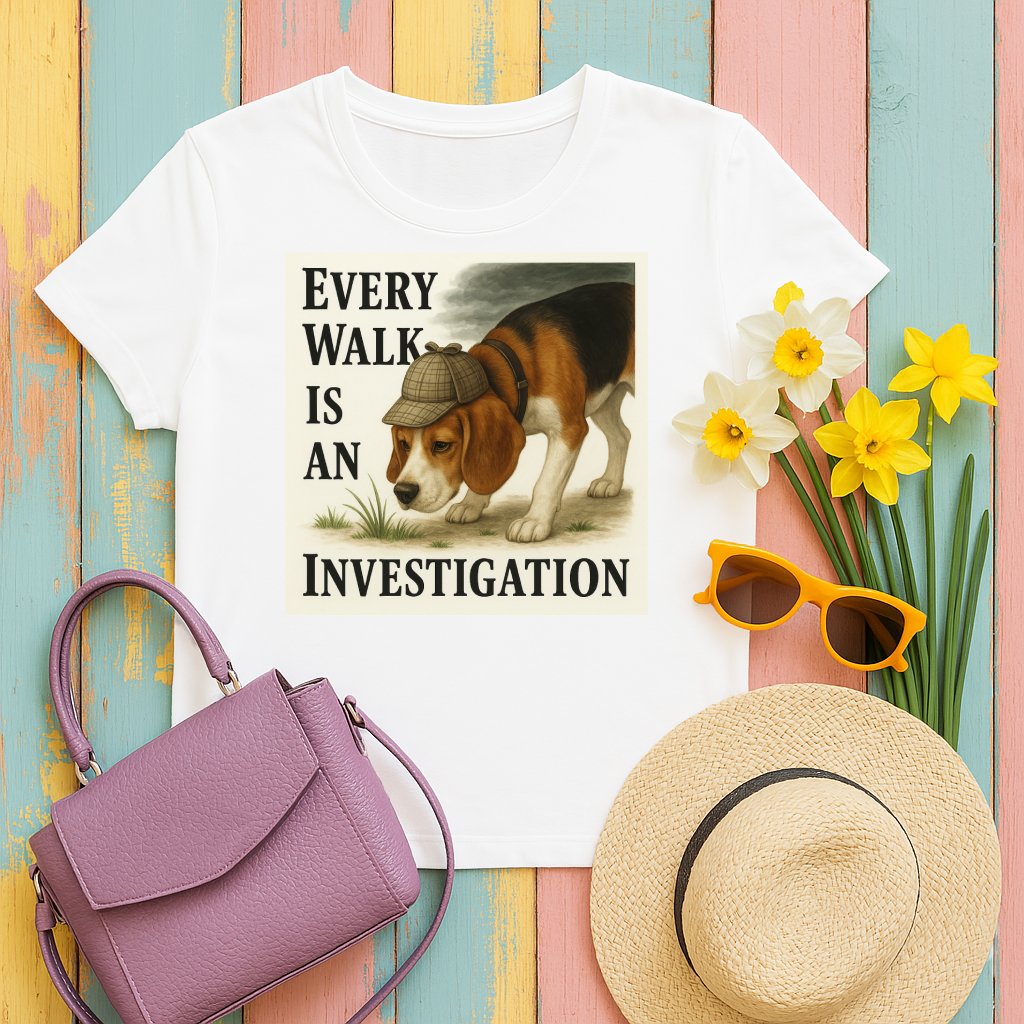 Every Walk Is An Investigation T-shirt product