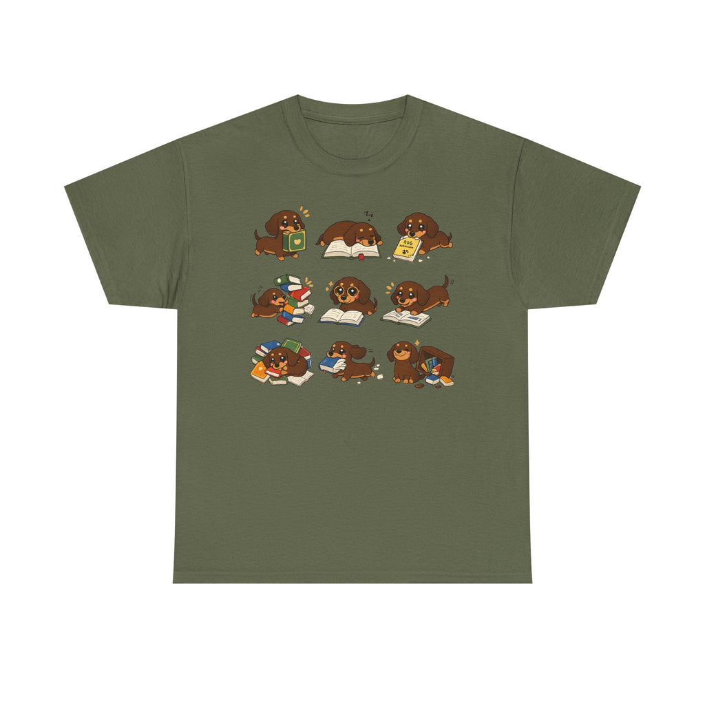 The Bookish Dachshund T-Shirt