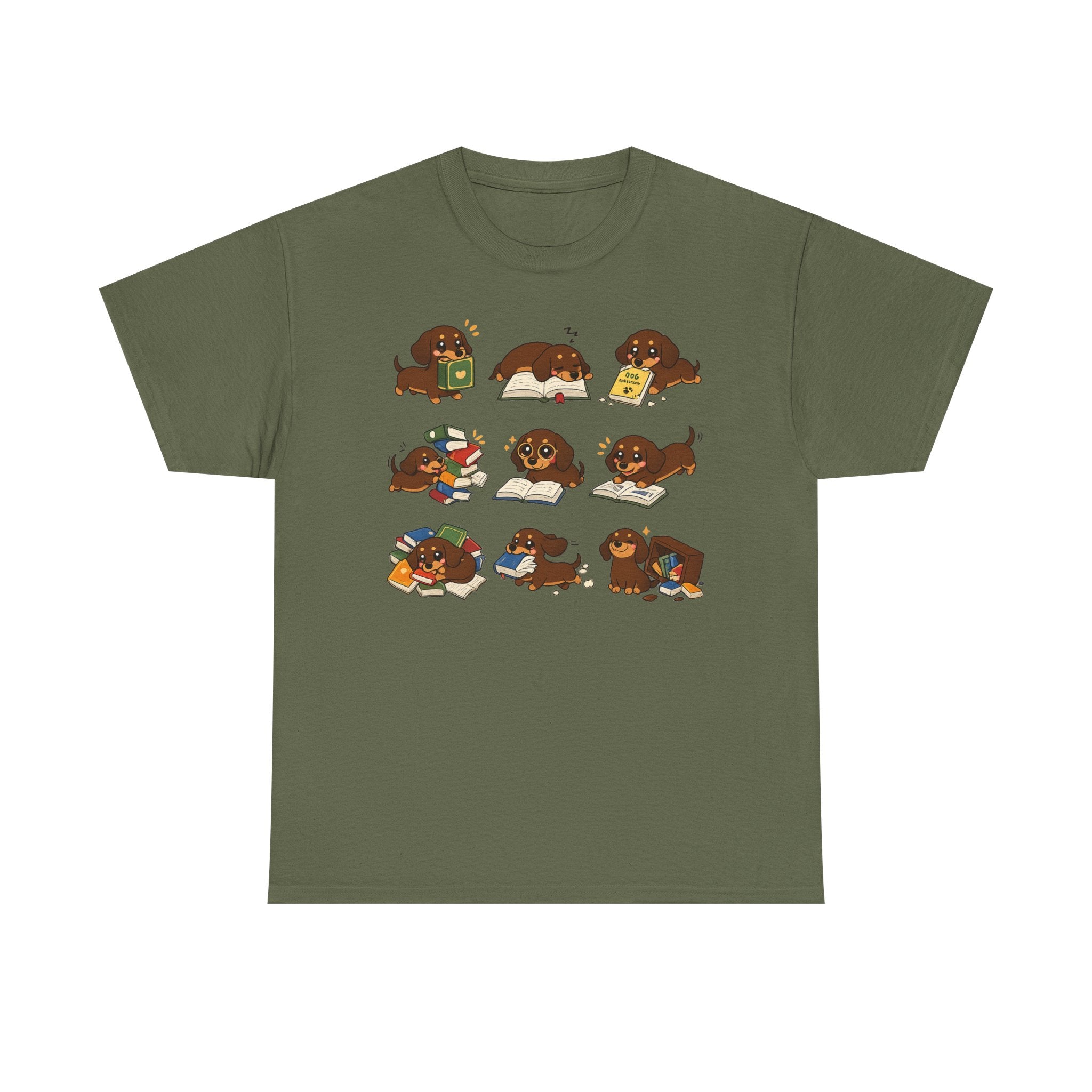 The Bookish Dachshund T-Shirt