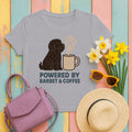 Barbet & Coffee Tee in Athletic Heather