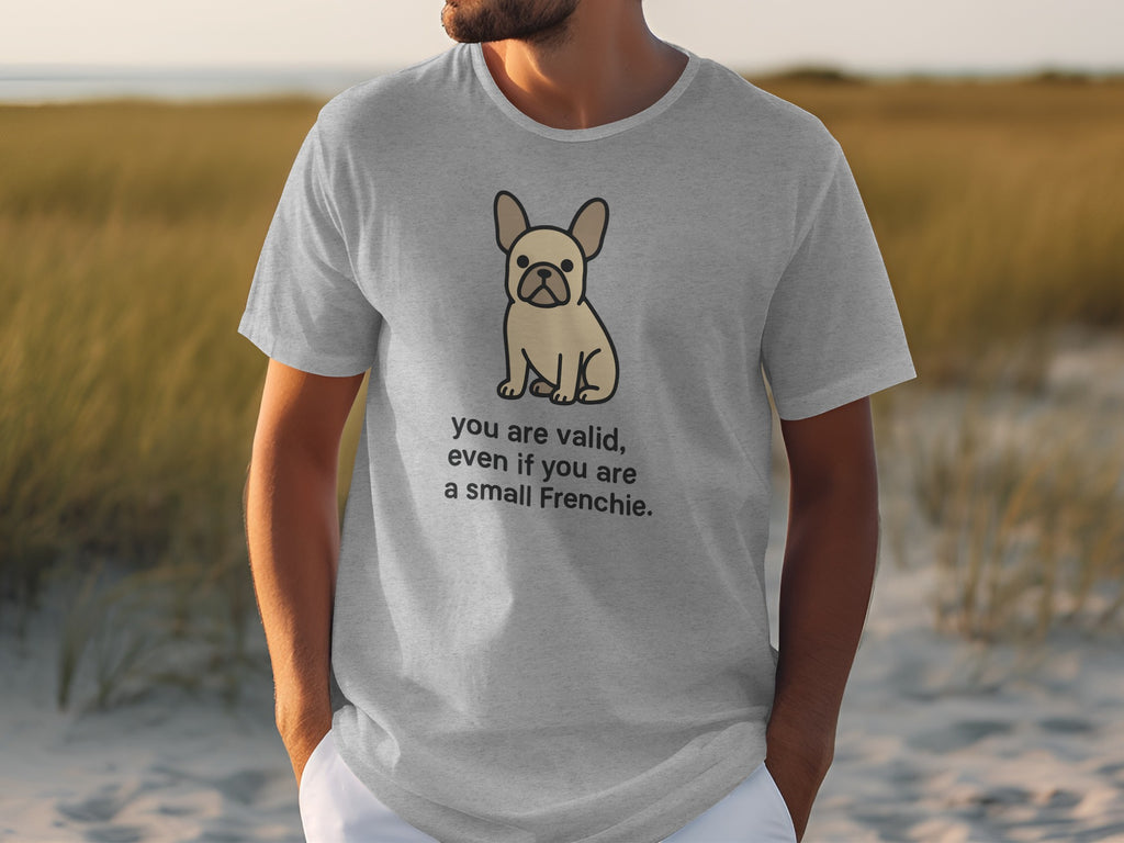 You Are Valid Even If You Are A Small Frenchie t-shirt