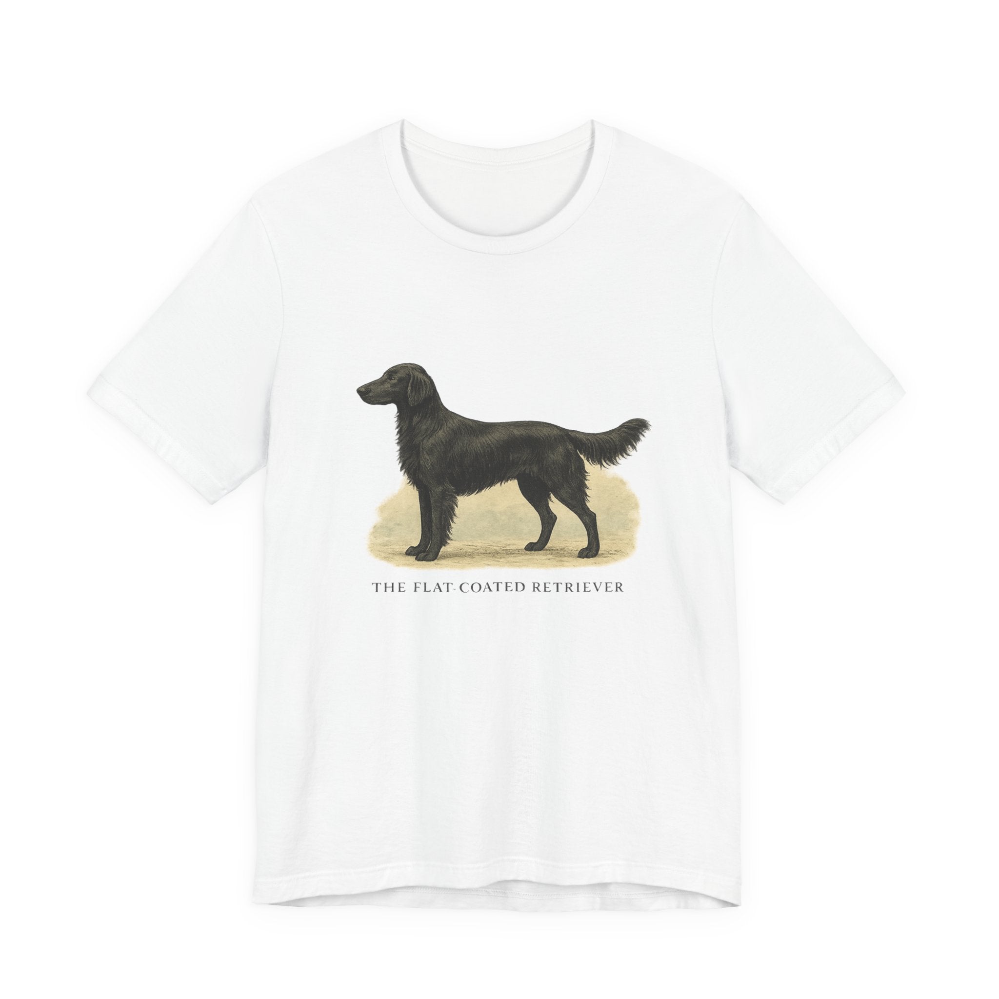 The Flat-Coated Retriever Field Guide Tee