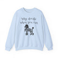 Why Doodle When You Can Poodle sweatshirt, view 4