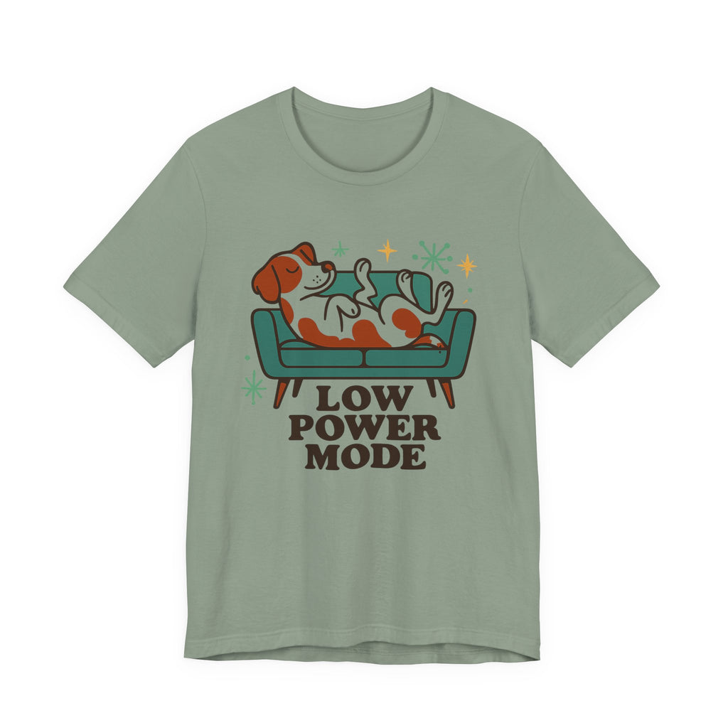 Brittany Spaniel Low Power Mode Tee