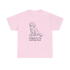 Happy Is My Resting Face - Funny Gordon Setter Tee