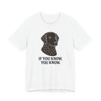 Curly-Coated Retriever If You Know You Know Tee