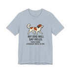 Kooikerhondje Comes Straight Back Tee