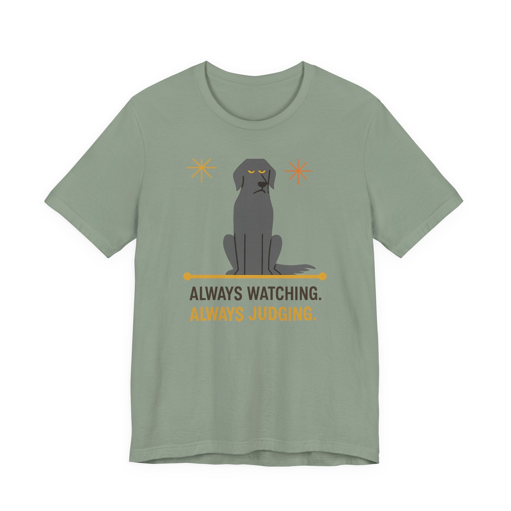 Flat-Coat Always Watching Always Judging Tee
