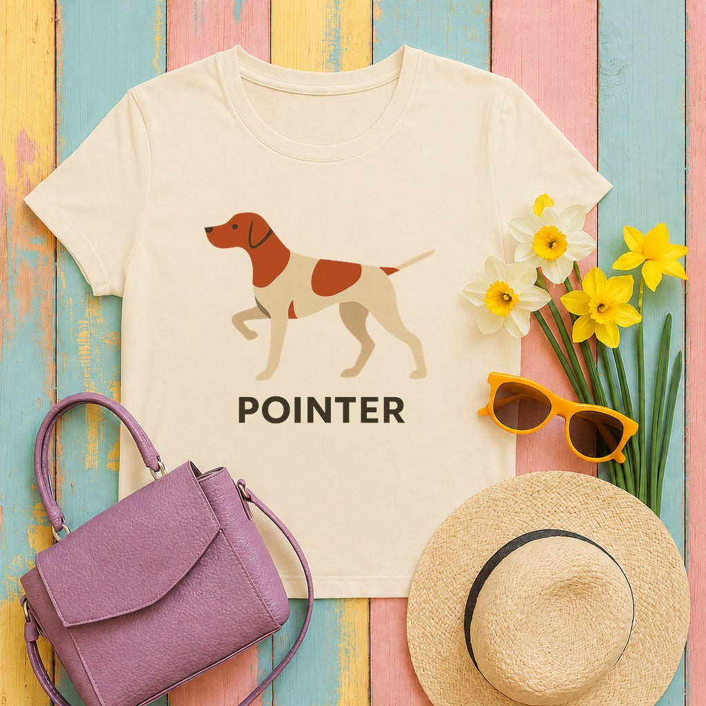 pointer pointer-silhouette tee flat lay hero