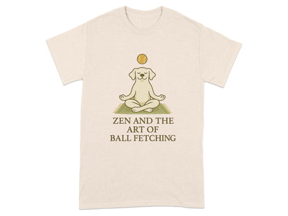 Zen And The Art of Ball Fetching T-shirt product