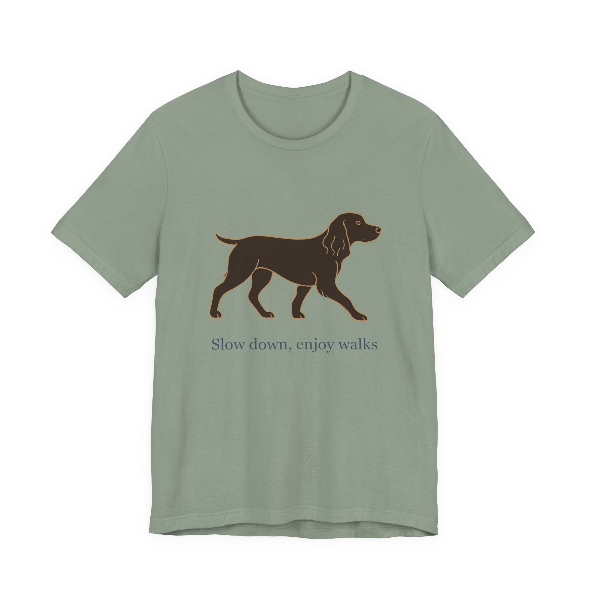 Boykin Spaniel Slow Down Enjoy Walks Tee