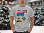 Dog Logic Funny Flowchart Tee Shirt product