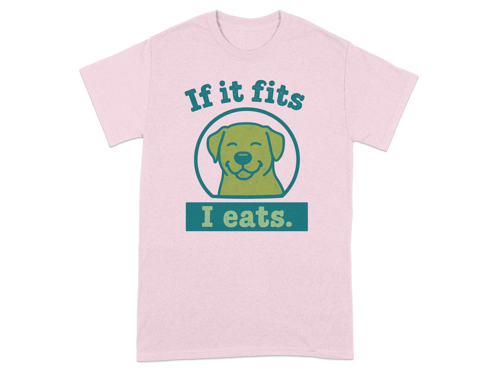 If it fits I eats dog graphic t-shirt