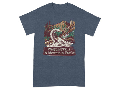 Wagging Tails and Mountain Trails Graphic T-shirt product