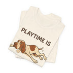Bracco Italiano Playtime Is Over Tee