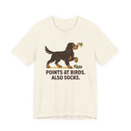 Gordon Points at Birds Also Socks Tee