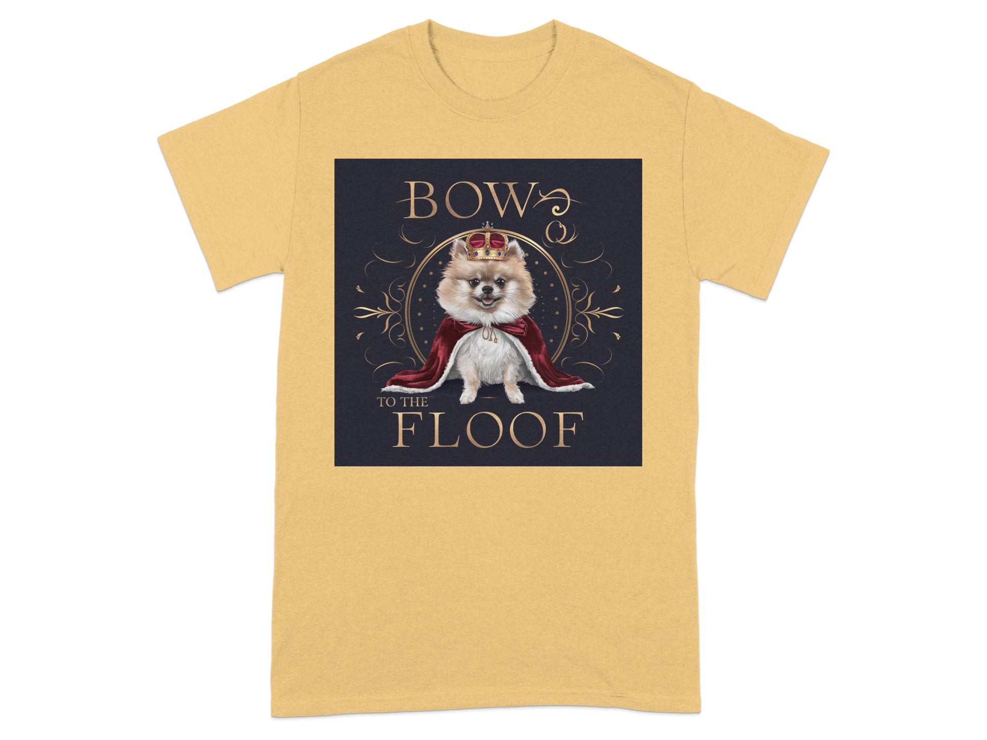 Bow to the Floof Dog King Graphic T-shirt product