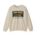 Dachshund Low Rider, High Spirit Sweatshirt in Sand
