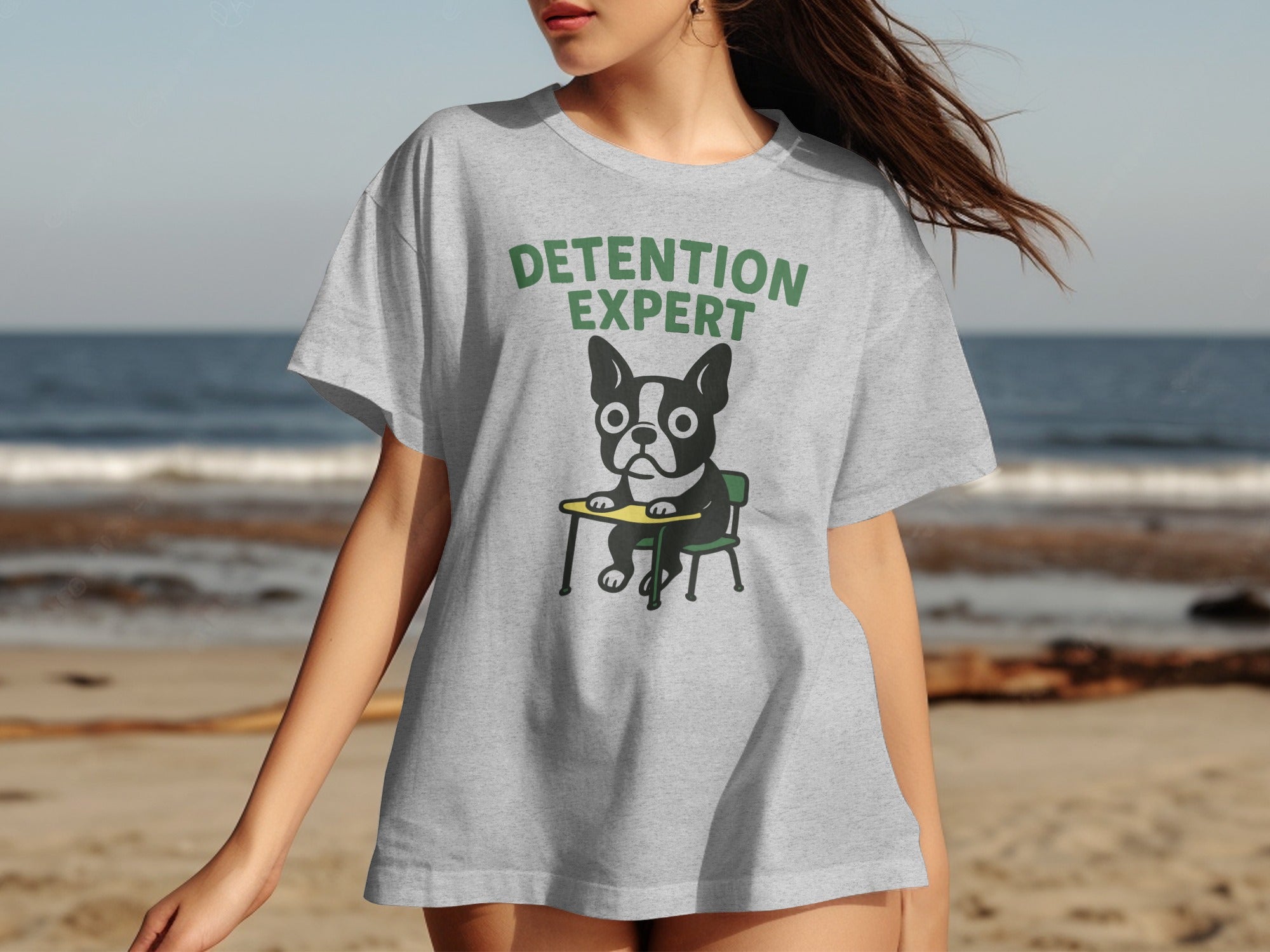 Detention Expert Dog Graphic T-Shirt for Pet Lovers