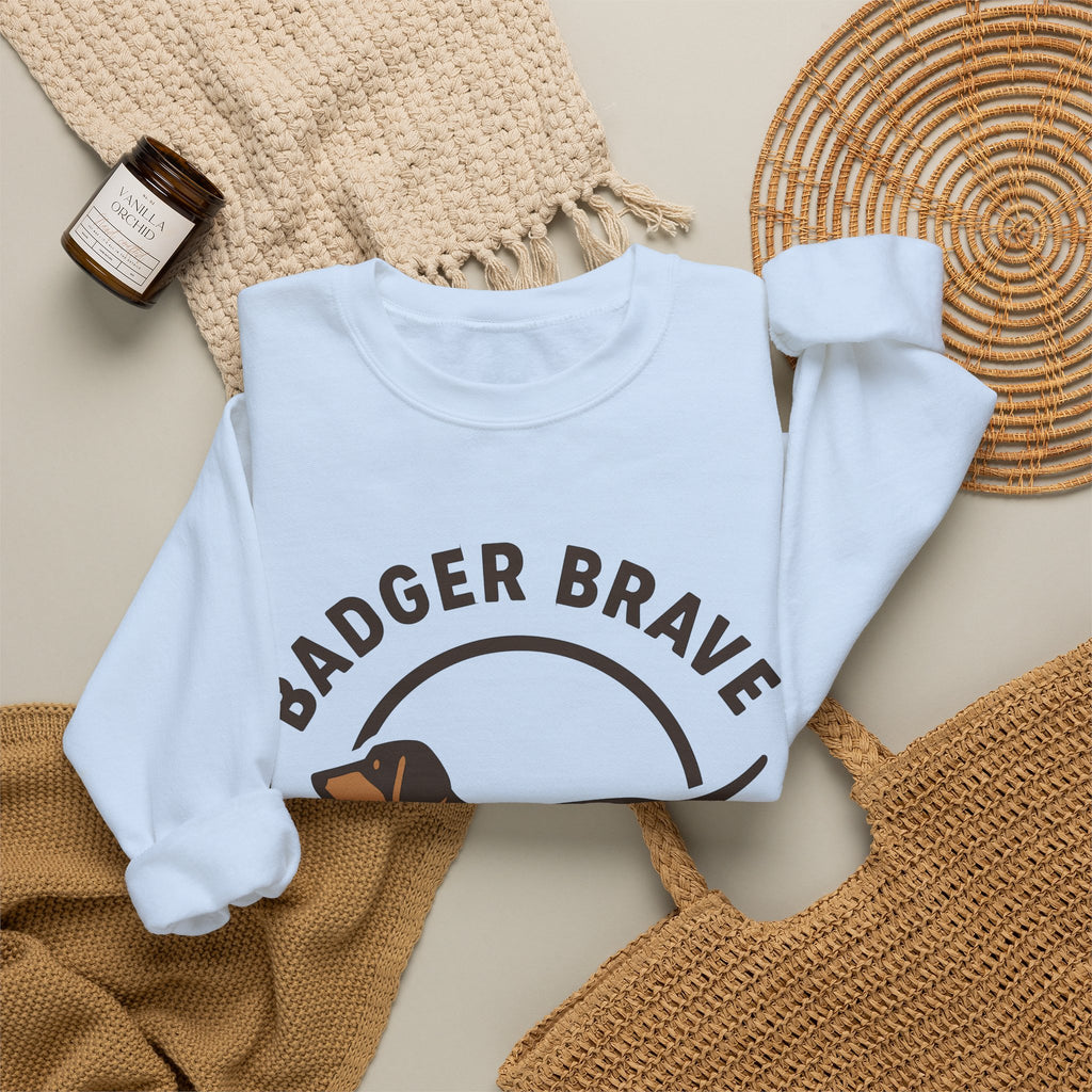 Badger Brave Dachshund Sweatshirt