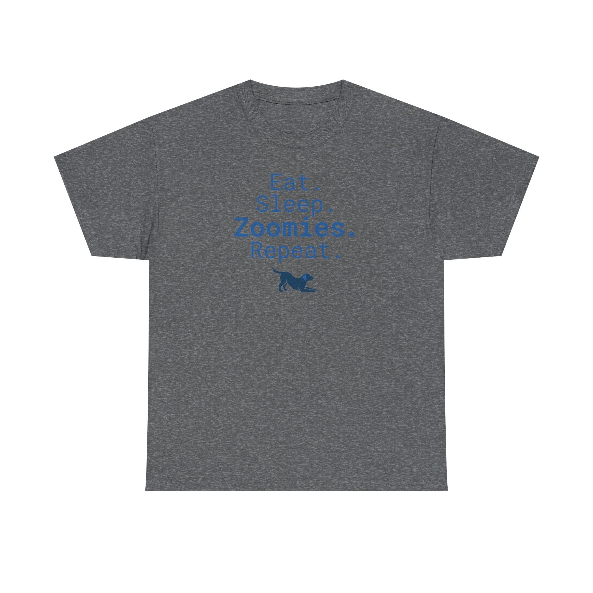 Zoomies Life: Playful Pup Graphic T-Shirt