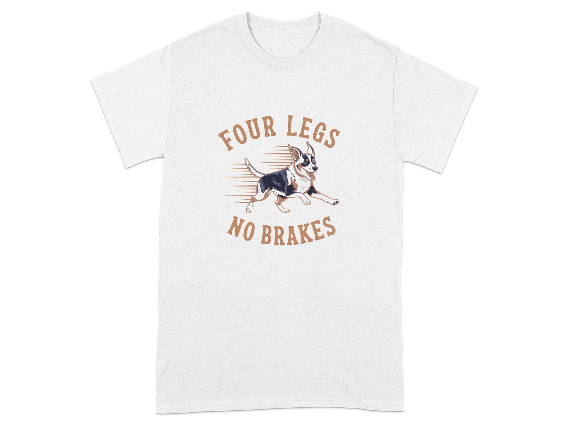 Four Legs No Brakes Unique Graphic Tee product type
