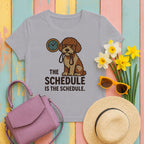lagotto romagnolo the-schedule tee flat lay hero