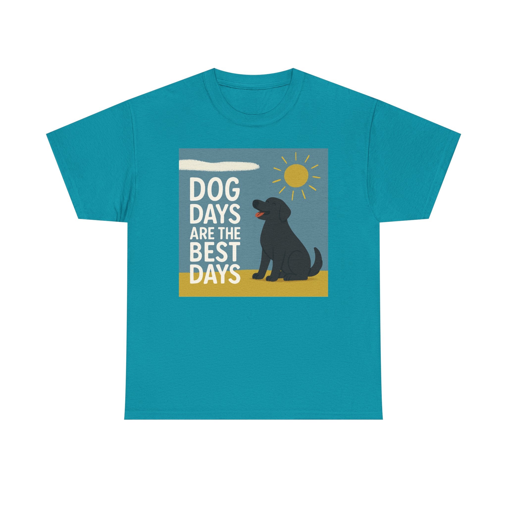 Dog Days Happy Black Lab T-Shirt