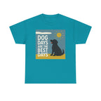 Dog Days Are The Best Days Black Lab T-Shirt