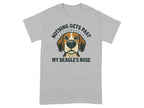 Nothing Gets Past My Beagle's Nose Graphic T-Shirt