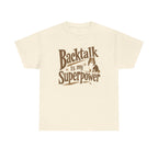 The Backtalk Sheltie Superpower Sheltie T-Shirt