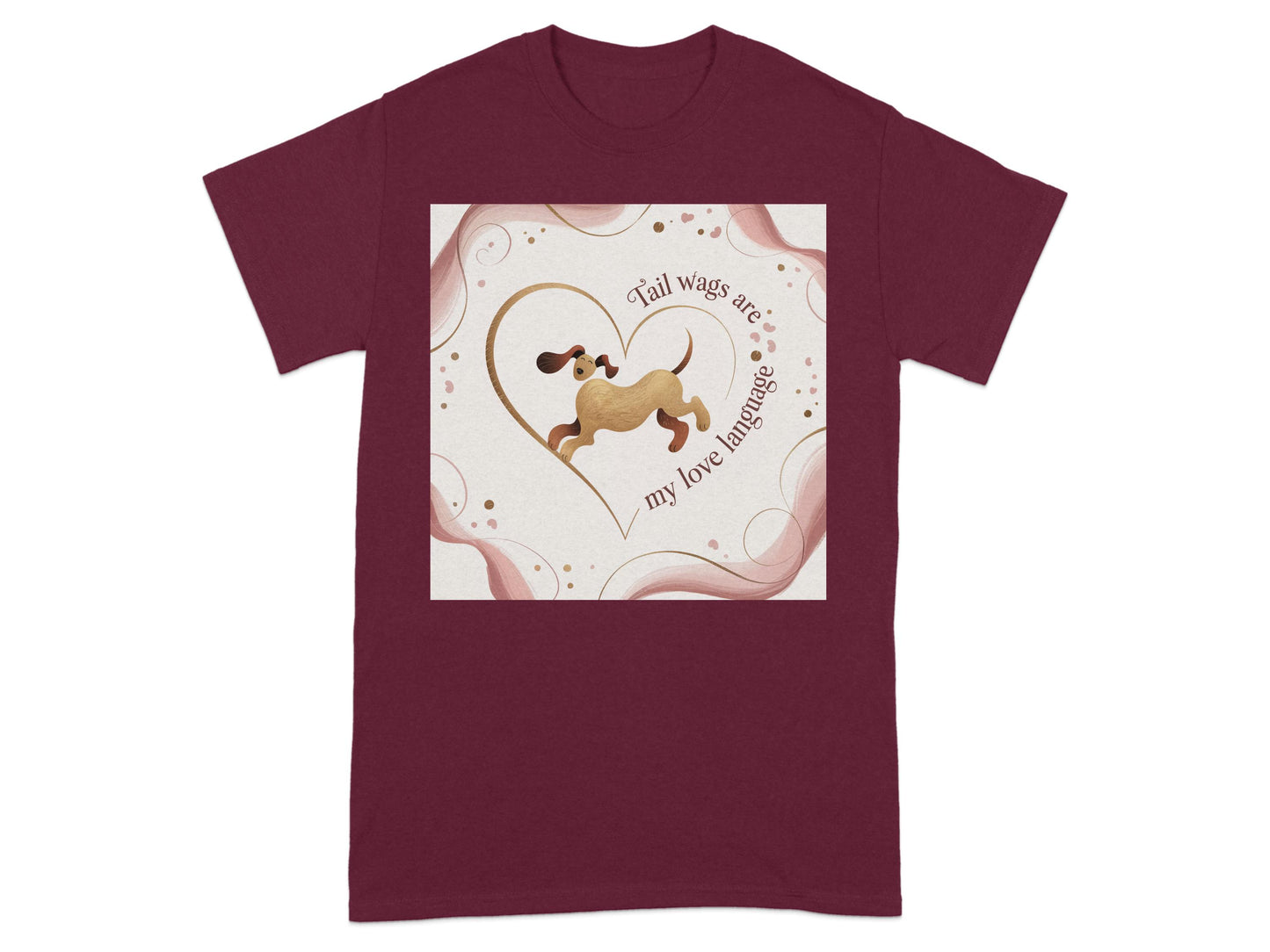 Tail Wags Are My Love Language T-Shirt product type