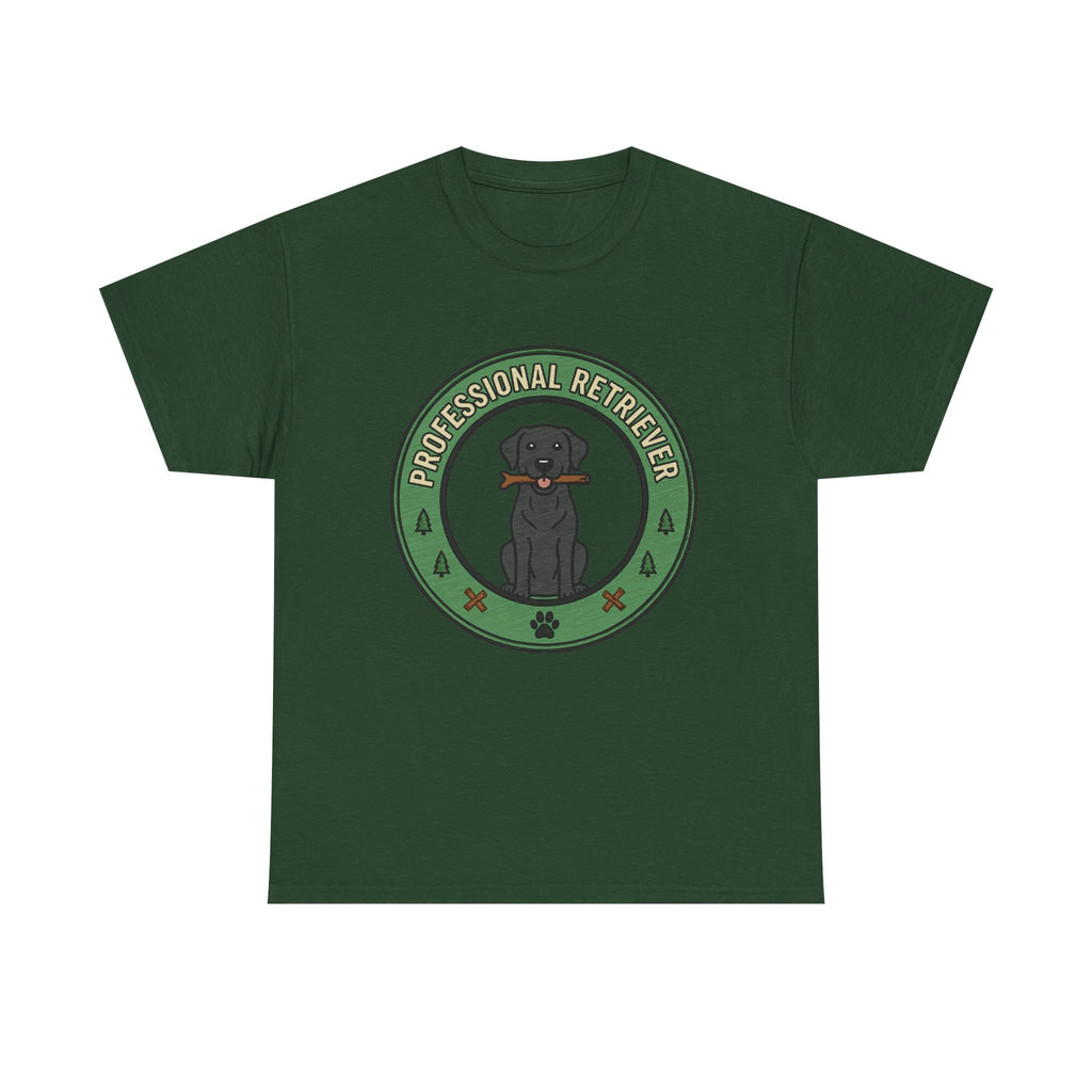 Professional Retriever Black Labrador T-Shirt
