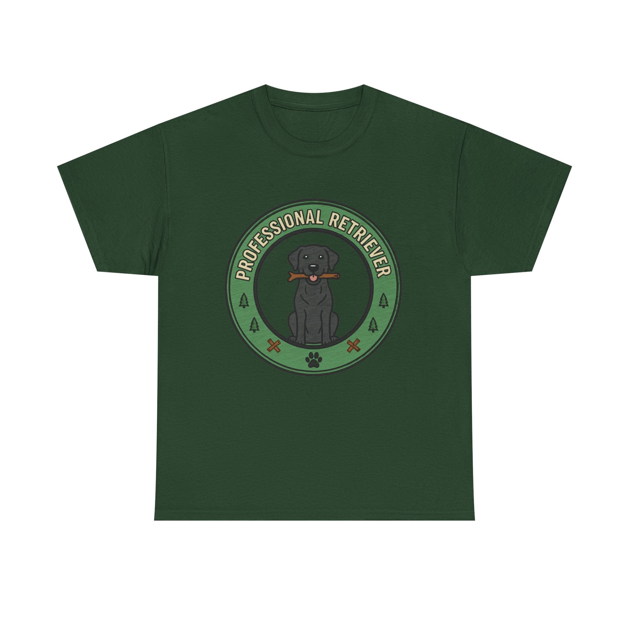 Professional Retriever Black Labrador T-Shirt