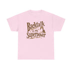 The Backtalk Sheltie Superpower Sheltie T-Shirt