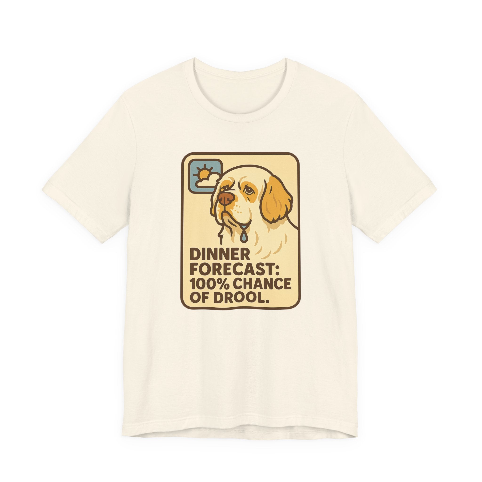 Clumber Dinner Forecast Tee