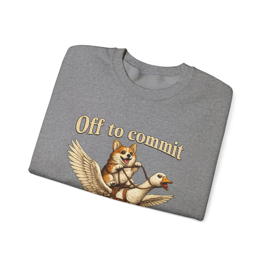 Corgi & Goose Shenanigans Graphic Sweatshirt