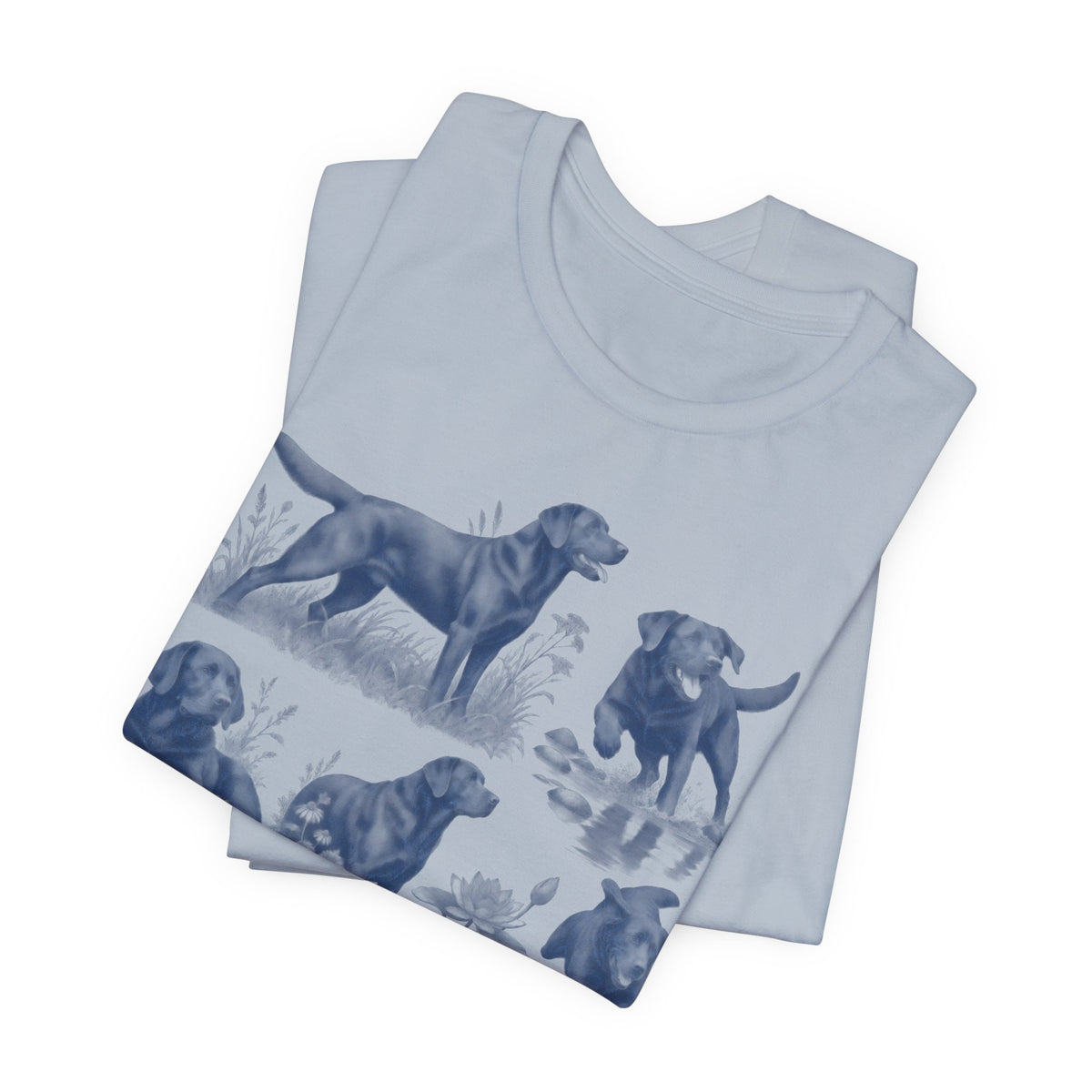 Indigo Labrador Collage T-Shirt
