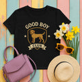 Wirehaired Vizsla Good Boy Club Tee in Black