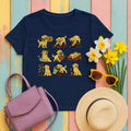 The Golden Gardener Pup T-Shirt in Navy